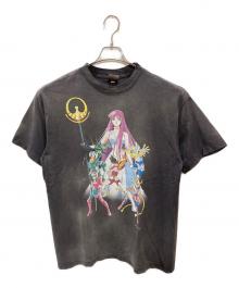 SAINT MICHAEL×聖闘士星矢（セントマイケル×セイントセイヤ）の古着「SS-SS TEE / ATHENA」｜グレー