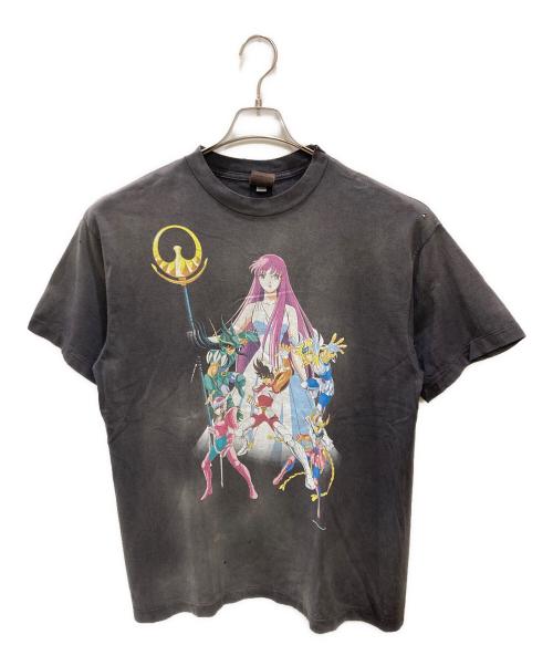 SAINT MICHAEL（セントマイケル）SAINT MICHAEL (セントマイケル) 聖闘士星矢 (セイントセイヤ) SS-SS TEE / ATHENA グレー サイズ:Lの古着・服飾アイテム