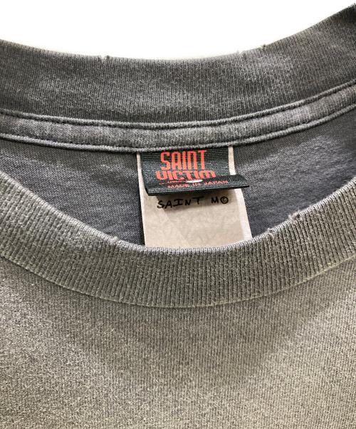 SAINT MICHAEL（セントマイケル）SAINT MICHAEL (セントマイケル) 聖闘士星矢 (セイントセイヤ) SS-SS TEE / ATHENA グレー サイズ:Lの古着・服飾アイテム