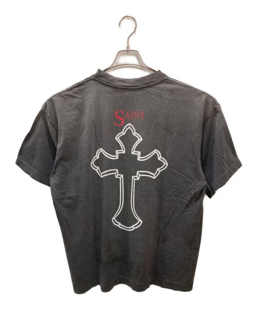 SAINT MICHAEL（セントマイケル）SAINT MICHAEL (セントマイケル) 2 PAC ２PAC S/S TEE グレー サイズ:Lの古着・服飾アイテム