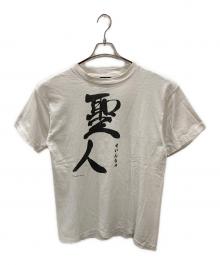 SAINT MICHAEL（セントマイケル）の古着「T-Shirt 聖人」｜ホワイト