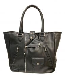 Schott（ショット）の古着「RIDERS TOTE BAG」｜ブラック