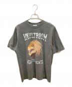 vault roomボルトルーム）の古着「プリントTシャツ」｜グレー