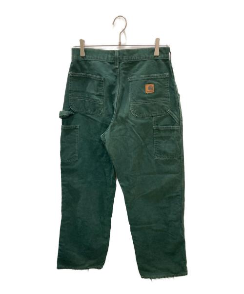 CarHartt（カーハート）CarHartt (カーハート) 古着ダックペインターパンツ グリーン サイズ:30×30の古着・服飾アイテム