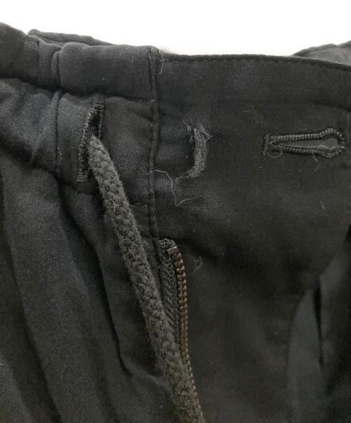 Yohji Yamamoto pour homme（ヨウジヤマモト プールオム）Yohji Yamamoto pour homme (ヨウジヤマモト プールオム) レーヨンカラスパンツ ブラック サイズ:1の古着・服飾アイテム