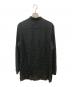 BLACK Scandal Yohji Yamamoto (ブラックスキャンダルヨウジヤマモト) 組み紐釦付きブラウス ブラック サイズ:2：18000円