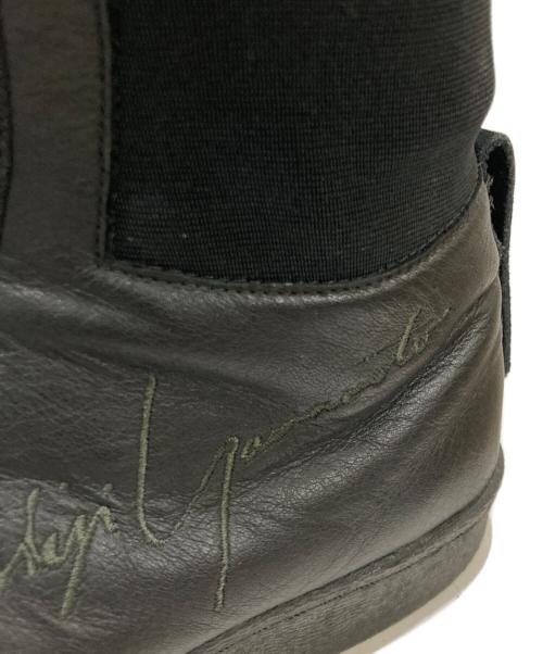 YOHJI YAMAMOTO（ヨウジヤマモト）YOHJI YAMAMOTO (ヨウジヤマモト) adidas (アディダス) センタージップハイカットスニーカー ブラック サイズ:27cmの古着・服飾アイテム