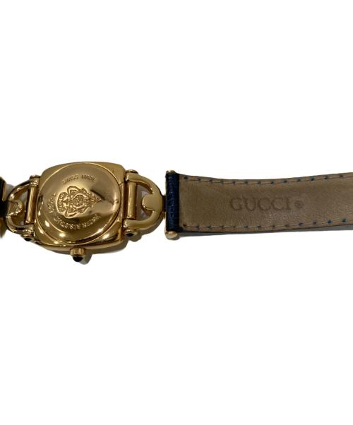 GUCCI（グッチ）GUCCI (グッチ) ホースビット  レディースウォッチ ホワイトの古着・服飾アイテム