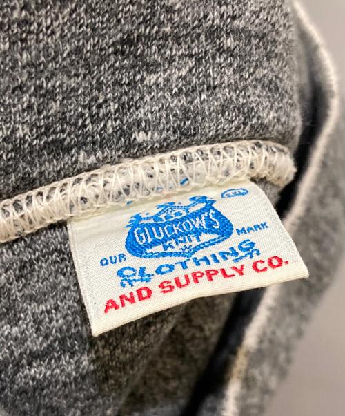 JOHN GLUCKOW（ジョン グラッコー）JOHN GLUCKOW (ジョン グラッコー) The Knockout Sweatparka グレー サイズ:XXLの古着・服飾アイテム