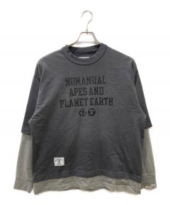 中古・古着通販】HUMAN MADE (ヒューマンメイド) ラグランサーマル