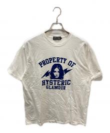 Hysteric Glamour（ヒステリックグラマー）の古着「PROPERTY OF HYSTERIC Tシャツ」｜ホワイト