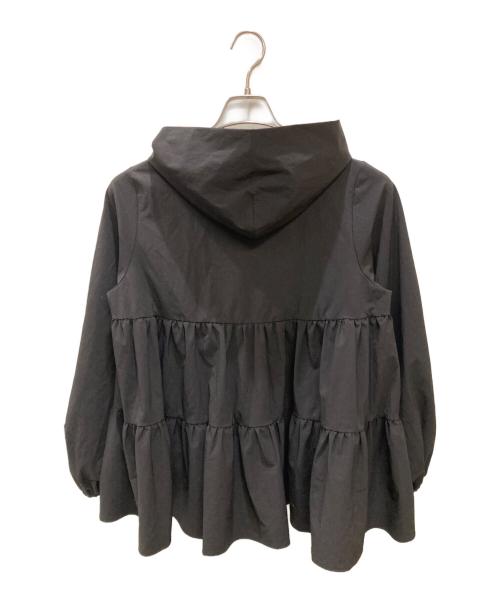 YORI（ヨリ）YORI (ヨリ) 撥水ストレッチパーカー ブラック サイズ:34の古着・服飾アイテム