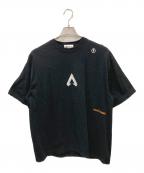 VAULTROOMボルトルーム）の古着「刺繍tシャツ」｜ブラック