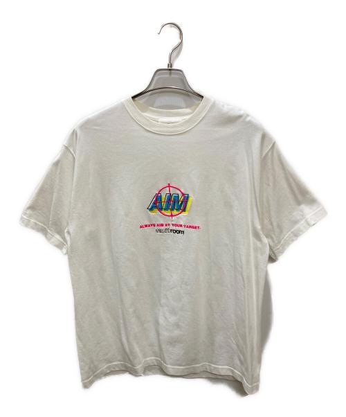 VAULTROOM（ボルトルーム）VAULTROOM (ボルトルーム) 刺繍tシャツ ホワイト サイズ:Mの古着・服飾アイテム