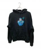 VAULTROOMボルトルーム）の古着「GAWR GURA HOODIE」｜ブラック