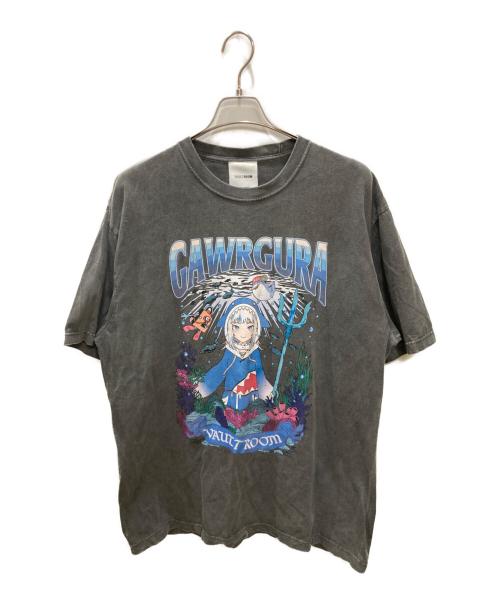 VAULTROOM（ボルトルーム）vaultroom (ボルトルーム) Gawgcuraプリントtシャツ グレー サイズ:XLの古着・服飾アイテム