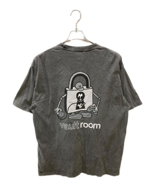 VAULTROOM（ボルトルーム）VAULTROOM (ボルトルーム) ロゴtシャツ グレー サイズ:XLの古着・服飾アイテム