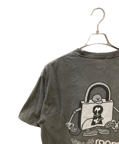 VAULTROOM（ボルトルーム）VAULTROOM (ボルトルーム) ロゴtシャツ グレー サイズ:XLの古着・服飾アイテム