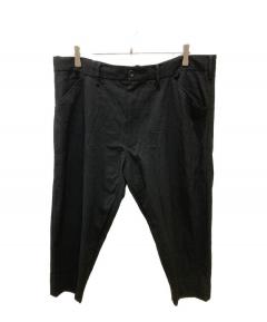 中古・古着通販】GANRYU (ガンリュウ) クロップドパンツ ブラック