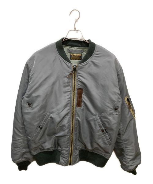 TOYS MCCOY（トイズマッコイ）TOYS MCCOY (トイズマッコイ) TYPE MA-1 ALBERT TURNER グレー サイズ:XLの古着・服飾アイテム