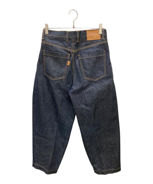 RYO TAKASHIMA（リョウタカシマ）RYO TAKASHIMA (リョウタカシマ) TAPERED WIDE DENIM インディゴ サイズ:Mの古着・服飾アイテム