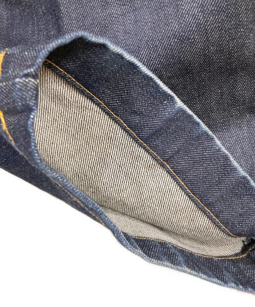 RYO TAKASHIMA（リョウタカシマ）RYO TAKASHIMA (リョウタカシマ) TAPERED WIDE DENIM インディゴ サイズ:Mの古着・服飾アイテム