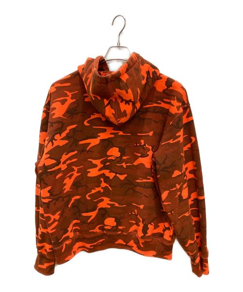 SUPREME（シュプリーム）Supreme (シュプリーム) Small Box Zip Up Hooded Sweatshirt オレンジ サイズ:Mediumの古着・服飾アイテム