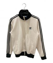 adidas Originals（アディダスオリジナル）の古着「アディカラー ワッフル クラシック トラックトップ」｜アイボリー
