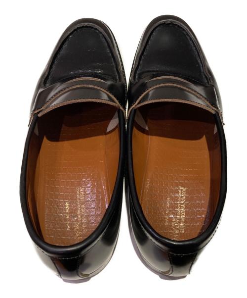 COMME des GARCONS JUNYA WATANABE MAN（コム デ ギャルソン ジュンヤ ワタナベ マン）COMME des GARCONS JUNYA WATANABE MAN (コム デ ギャルソン ジュンヤ ワタナベ マン) コインローファー ブラック サイズ:Sの古着・服飾アイテム