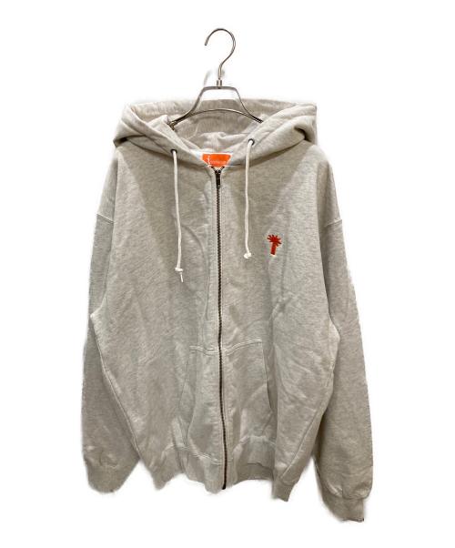 Inspiration（インスピレーション）Inspiration (インスピレーション) ジップパーカー アイボリー サイズ:Lの古着・服飾アイテム