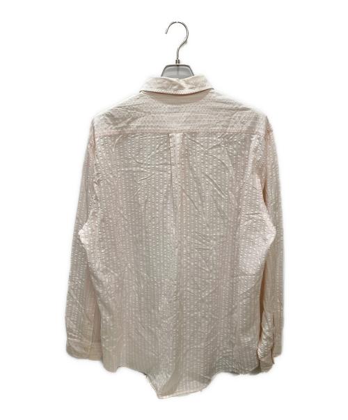 BROOKS BROTHERS 346（ブルックスブラザーズ 346）BROOKS BROTHERS 346 (ブルックスブラザーズ 346) シアサッカーシャツ ピンク サイズ:Lの古着・服飾アイテム