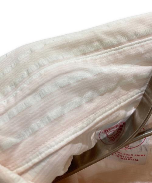 BROOKS BROTHERS 346（ブルックスブラザーズ 346）BROOKS BROTHERS 346 (ブルックスブラザーズ 346) シアサッカーシャツ ピンク サイズ:Lの古着・服飾アイテム