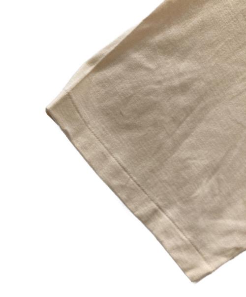 AURALEE（オーラリー）AURALEE (オーラリー) SUPER SOFT WOOL JERSEY MOCK-NECK TEE ベージュ サイズ:4の古着・服飾アイテム