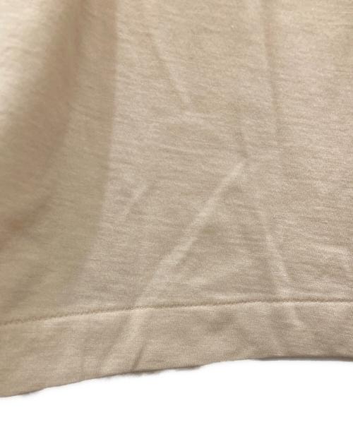 AURALEE（オーラリー）AURALEE (オーラリー) SUPER SOFT WOOL JERSEY MOCK-NECK TEE ベージュ サイズ:4の古着・服飾アイテム