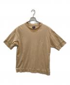stussyステューシー）の古着「モックネックカットソー」｜ベージュ