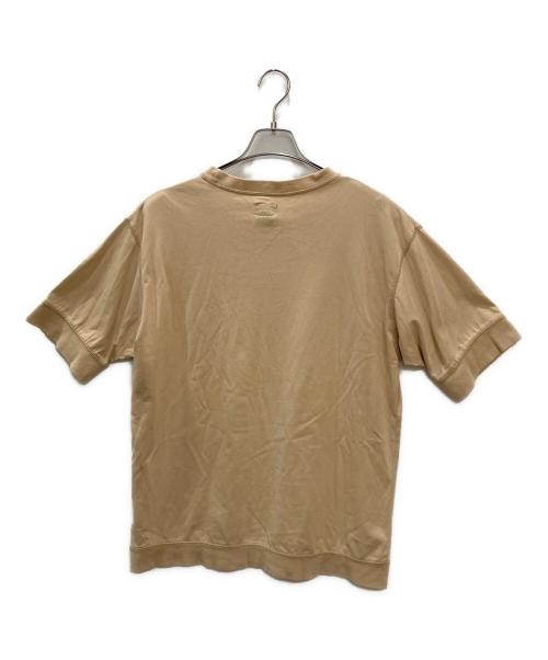 stussy（ステューシー）stussy (ステューシー) モックネックカットソー ベージュ サイズ:Ｌの古着・服飾アイテム