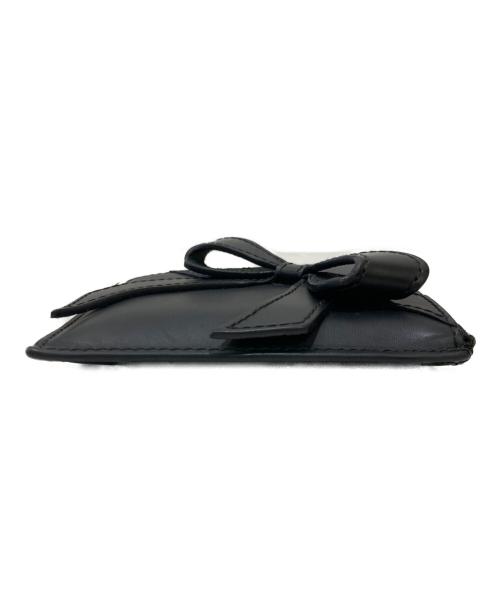 COMME des GARCONS（コムデギャルソン）COMME des GARCONS (コムデギャルソン) BIG BOW L字型コインケース ブラックの古着・服飾アイテム