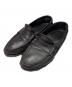 PARABOOT（パラブーツ）の古着「CORAUX FOUL レザーコインローファー」｜ブラック
