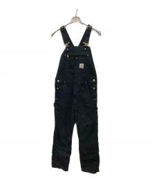 CarHartt（カーハート）の古着「ダブルニー ダックオーバーオール」｜ブラック