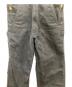 中古・古着 CarHartt (カーハート) ダブルニー ダックオーバーオール ブラック サイズ:W32L32：8000円