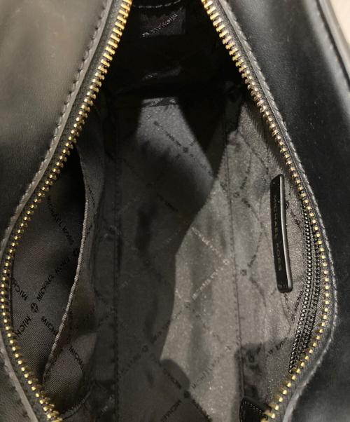 MICHAEL KORS（マイケルコース）MICHAEL KORS (マイケルコース) 2WAYショルダーバッグ ブラックの古着・服飾アイテム