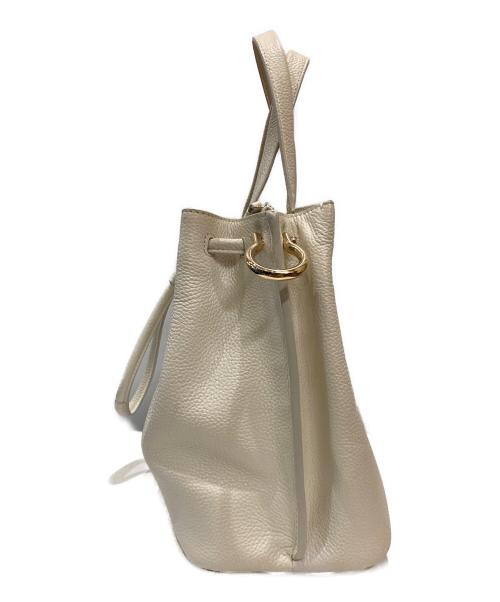 COLE HAAN（コールハーン）COLE HAAN (コールハーン) 2WAYバッグ ホワイトの古着・服飾アイテム