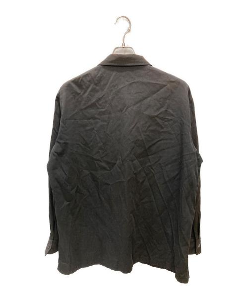 Y's for men（ワイズフォーメン）Y's for men (ワイズフォーメン) 比翼 ジップシャツ ブラック サイズ:3の古着・服飾アイテム