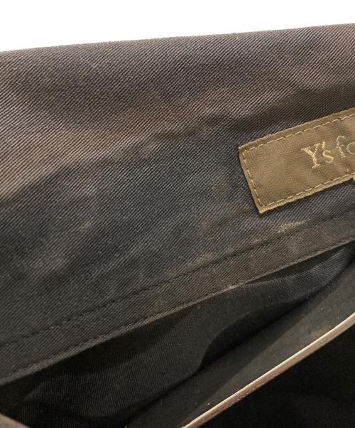 Y's for men（ワイズフォーメン）Y's for men (ワイズフォーメン) 比翼 ジップシャツ ブラック サイズ:3の古着・服飾アイテム