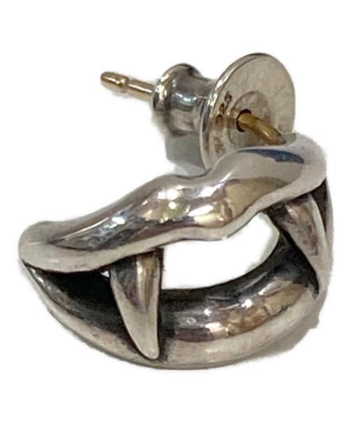 GOTHIC YOHJI YAMAMOTO（ゴシックヨウジヤマモト）GOTHIC YOHJI YAMAMOTO (ゴシックヨウジヤマモト) VAMPIRE PIERCE SILVER/ヴァンパイア ピアス シルバーの古着・服飾アイテム