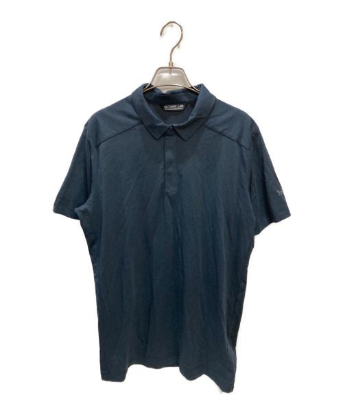 ARC'TERYX（アークテリクス）ARC'TERYX (アークテリクス) ポロシャツ ネイビー サイズ:Mの古着・服飾アイテム