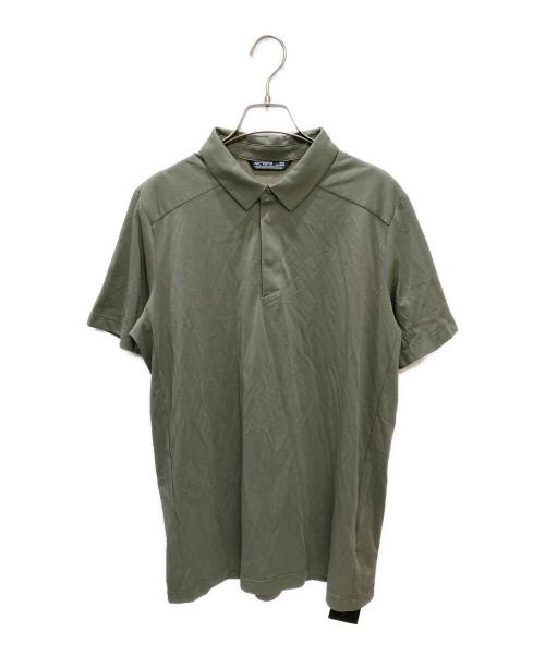 ARC'TERYX（アークテリクス）ARC'TERYX (アークテリクス) ポロシャツ オリーブ サイズ:Mの古着・服飾アイテム