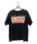 KITH×New York Knicksキス×ニューヨークニックス）の古着「プリントTシャツ」｜ブラック