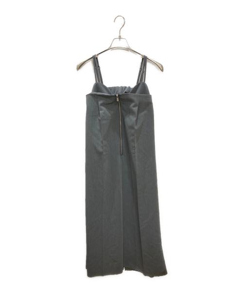 Ameri（アメリ）Ameri (アメリ) SIDE MARBELT LADY LIKE DRESS / ワンピース ジャンパースカート グレー サイズ:M 未使用品の古着・服飾アイテム