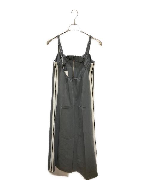 Ameri（アメリ）Ameri (アメリ) SIDE MARBELT LADY LIKE DRESS / ワンピース ジャンパースカート グレー サイズ:M 未使用品の古着・服飾アイテム